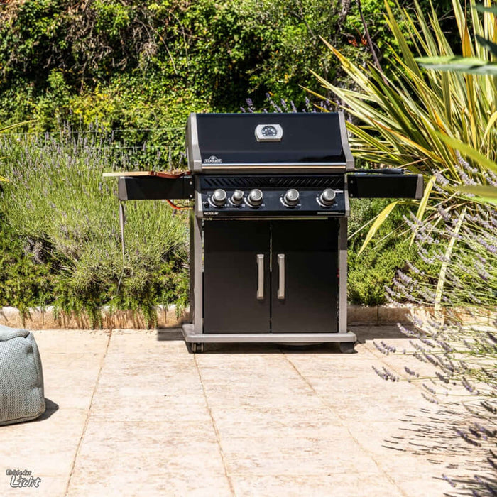 Napoleon Rogue XT 525 SIB Freestanding Gas Grill with Infrared Side Burner - Stainless Steel/Black