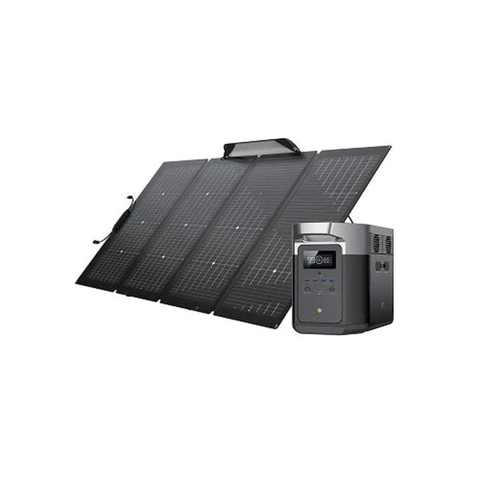 EcoFlow DELTA 2 + 220W Portable Solar Panel