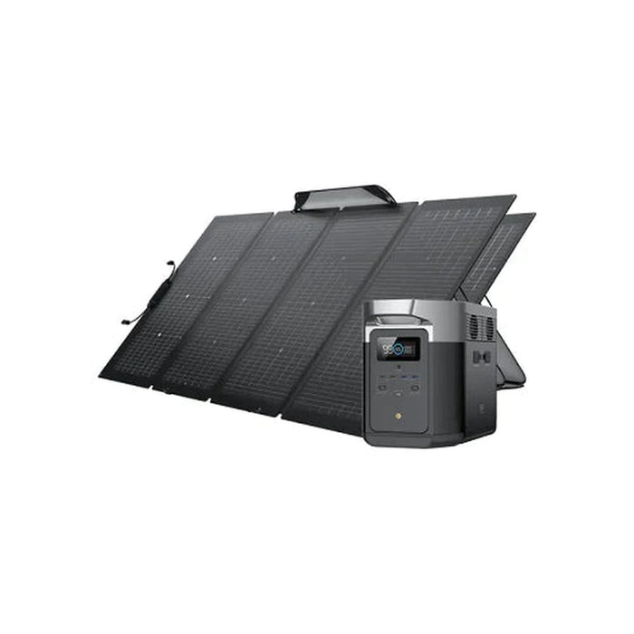 EcoFlow DELTA 2 + 220W Portable Solar Panel