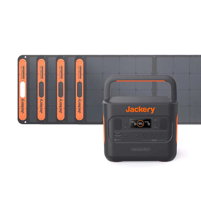 Jackery Solar Generator 2000 Pro (Explorer 2000 Pro + SolarSaga 200W)