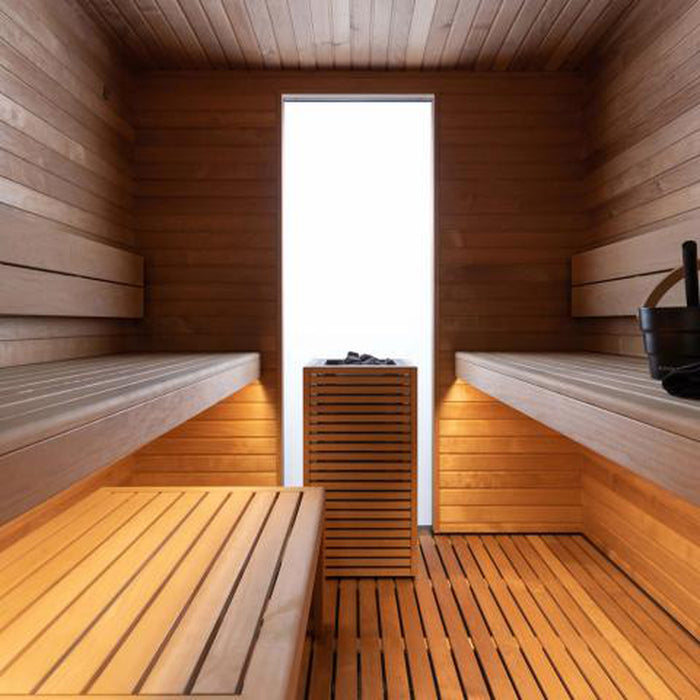 Auroom Garda Outdoor Cabin Sauna | Translucent White