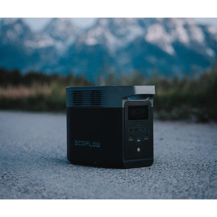 EcoFlow Quad Kit Package | DELTA 2 + DELTA 2 Smart Extra Battery + 4 x 100W Rigid Solar Panel + Complete Accessories