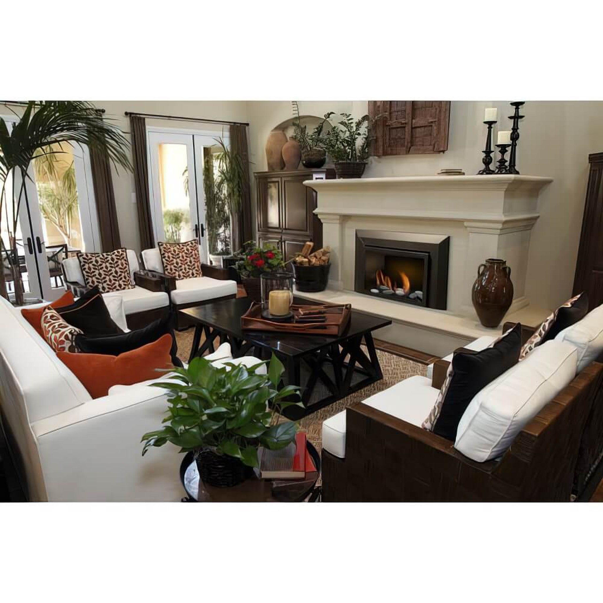 Sierra Flame Abbot Deluxe - 30" Direct Vent Insert Fireplace