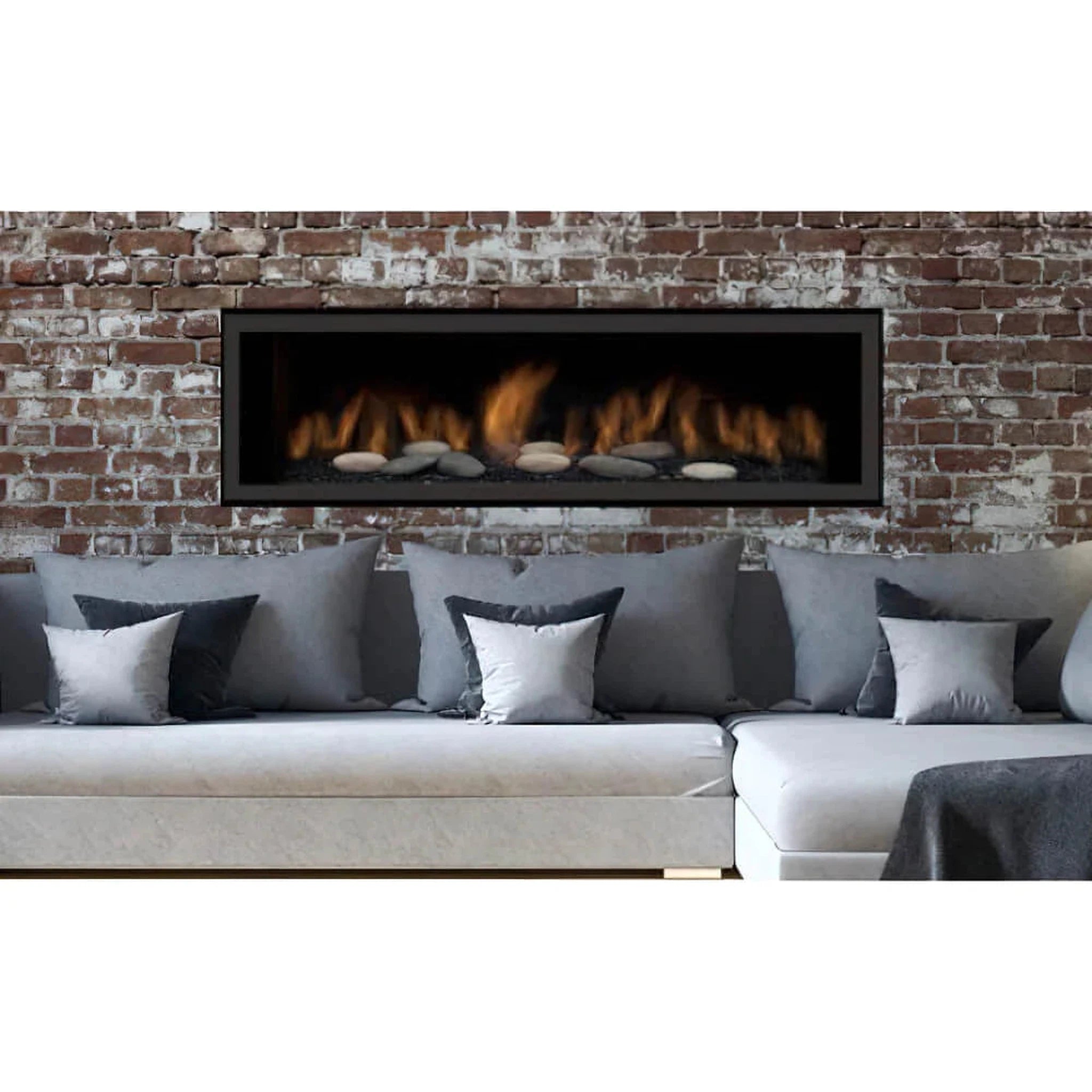 Sierra Flame Austin - 65" Direct Vent Linear Fireplace