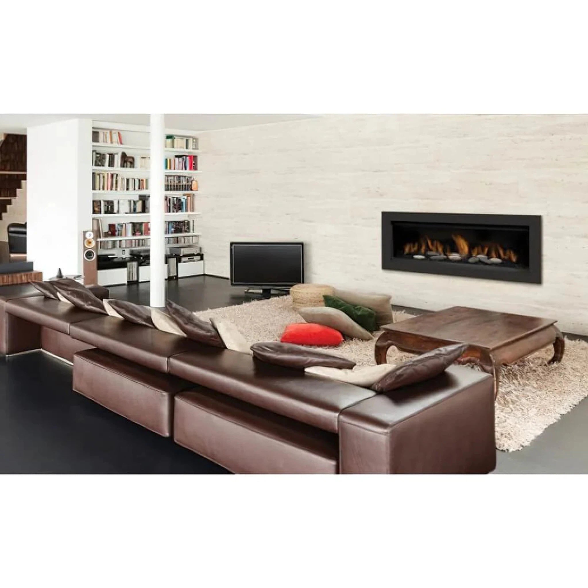 Sierra Flame Austin - 65" Direct Vent Linear Fireplace