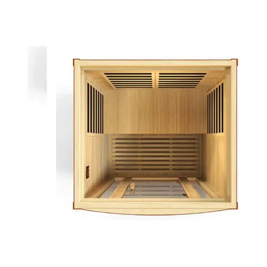 Golden Designs Dynamic "San Marino" 2-person FAR Infrared Sauna Low EMF