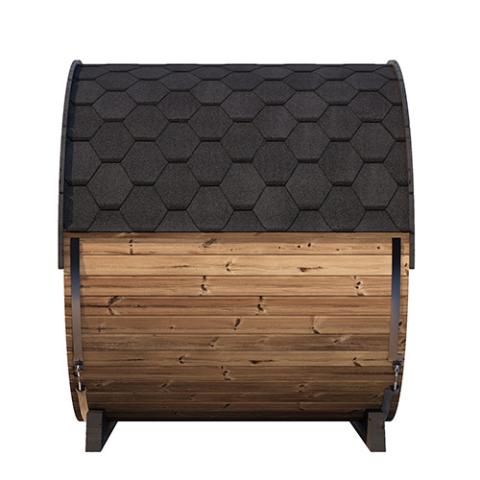 SaunaLife 4 Person 6' Long Barrel Sauna | Ergo Model EE8G