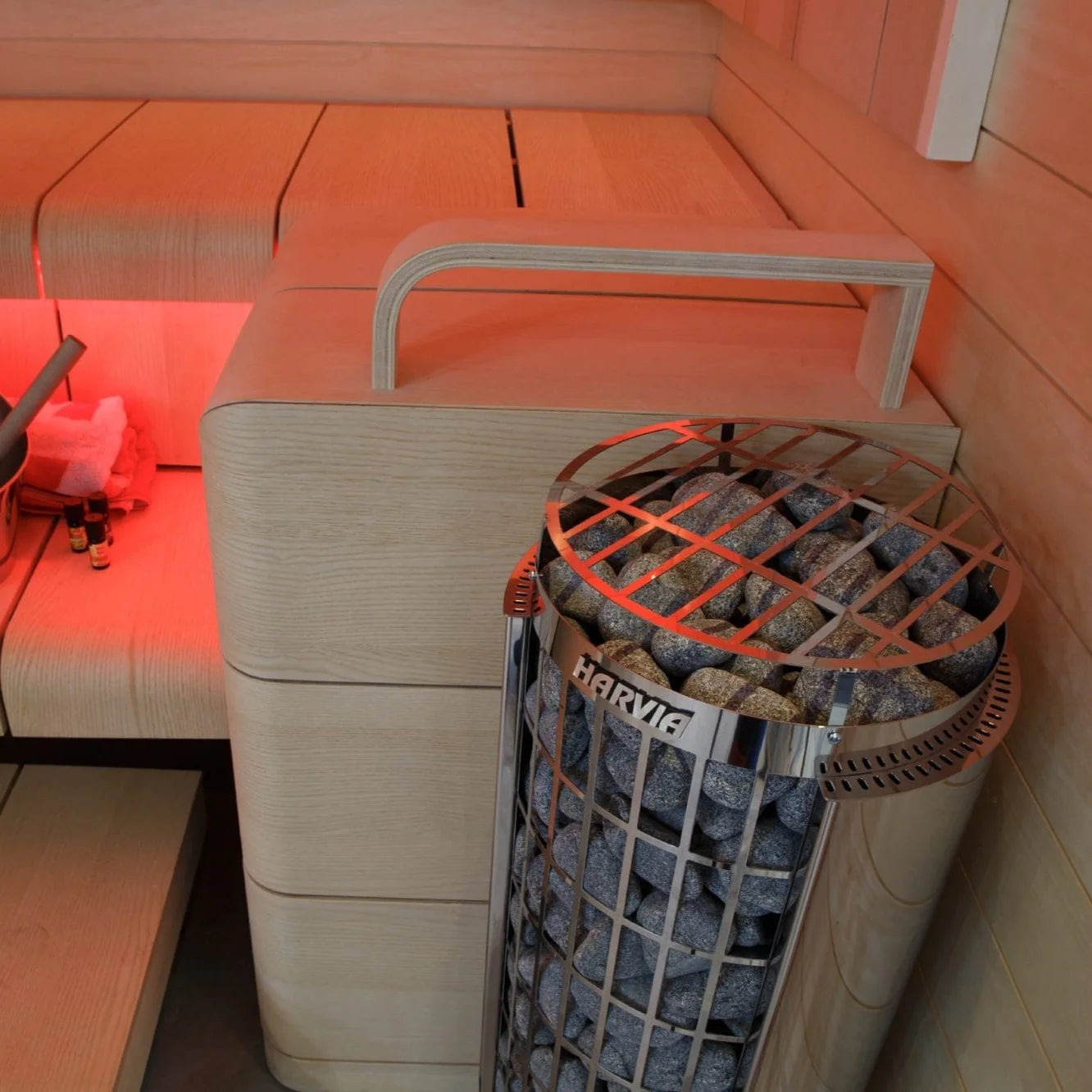 Harvia Cilindro Half Series Electric Sauna Heater 6/8/9/10.5kW