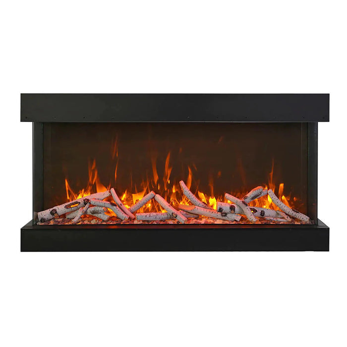 Amantii True View XL Extra Tall - 3 Sided Electric Fireplace