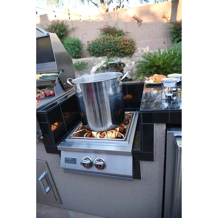 Kokomo Built-in Power Burner with Removable Grate for Wok