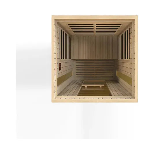 Golden Designs Maxxus 2-Person, Low EMF (Under 8MG) FAR Infrared Sauna (Canadian Hemlock)