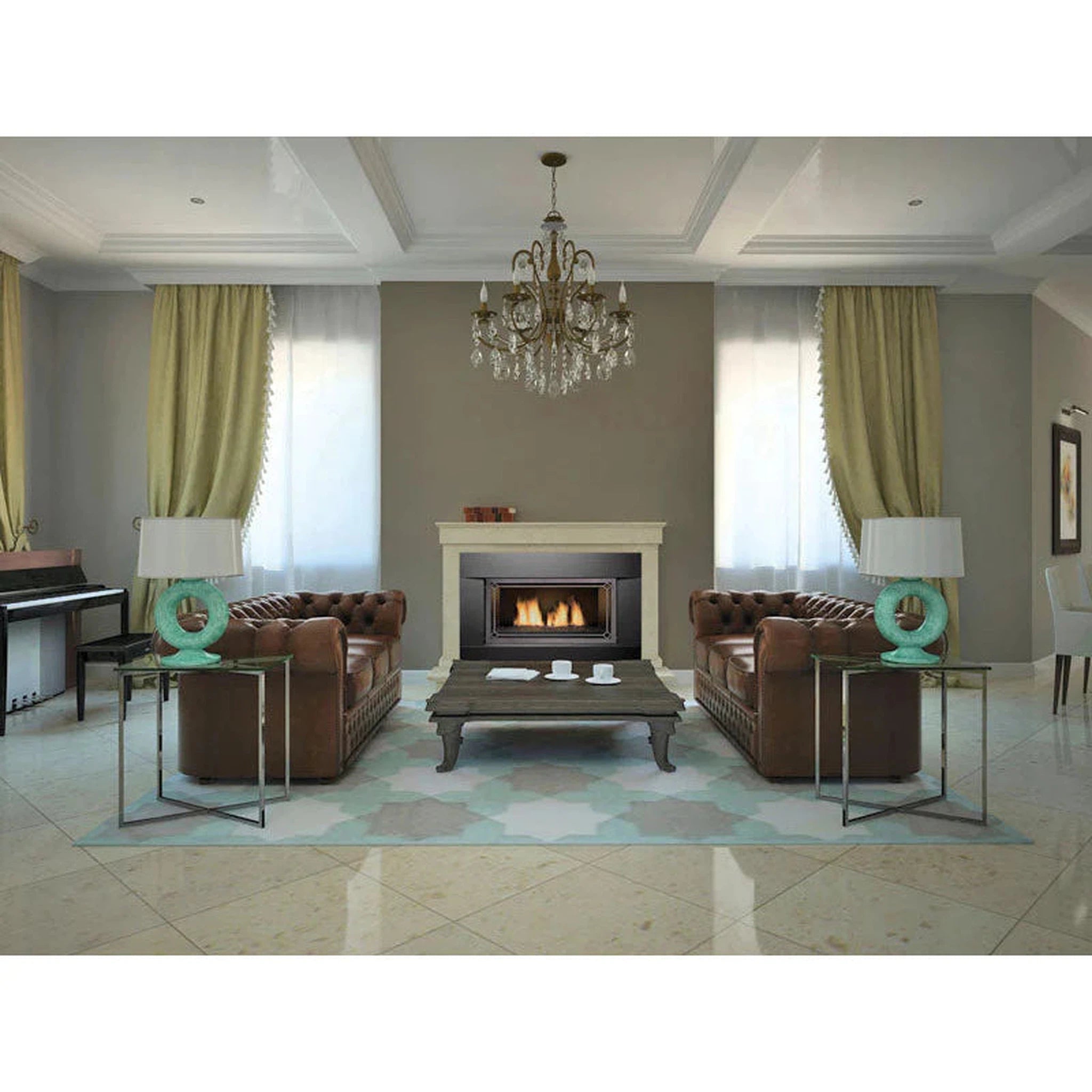 Sierra Flame Newcomb 36" Linear Gas Fireplace