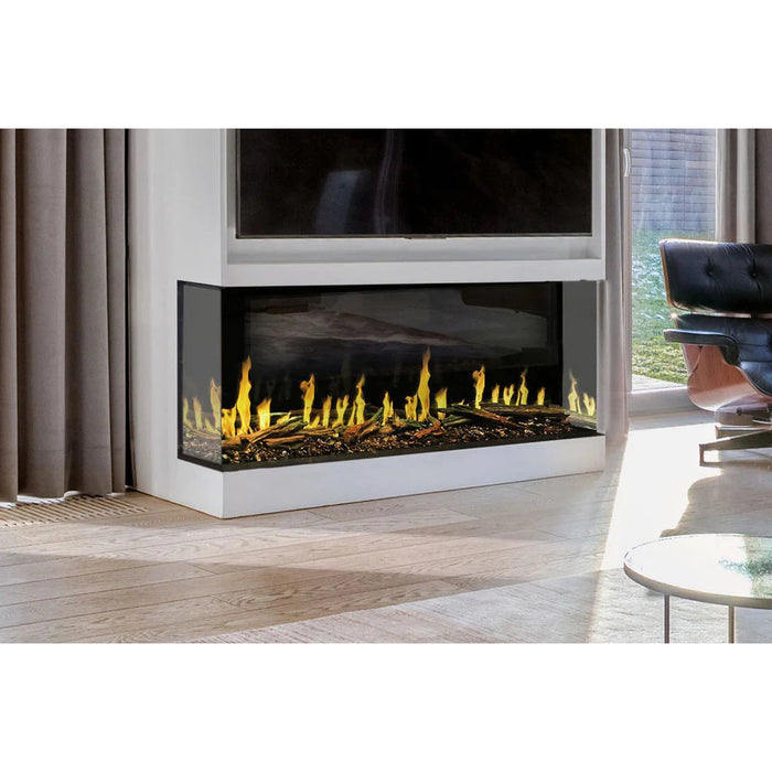 Modern Flames Orion Multi Heliovision Virtual Linear Built-In Electric Fireplace, 9" Deep - 18", 52", 60", 76", 100", 120"