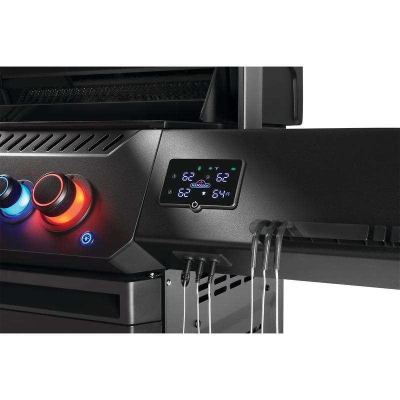 Napoleon Phantom Prestige 500 Connected Gas Grill with Infrared Side and Rear Burners, Evolved 2025, Matte Black