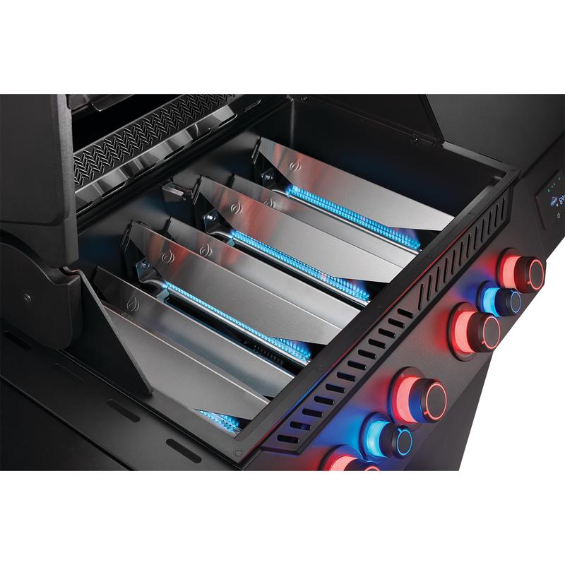 Napoleon Phantom Prestige 500 Connected Gas Grill with Infrared Side and Rear Burners, Evolved 2025, Matte Black