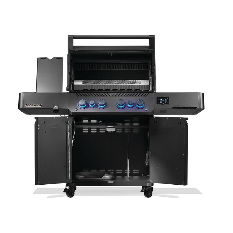 Napoleon Phantom Prestige 500 Connected Gas Grill with Infrared Side and Rear Burners, Evolved 2025, Matte Black
