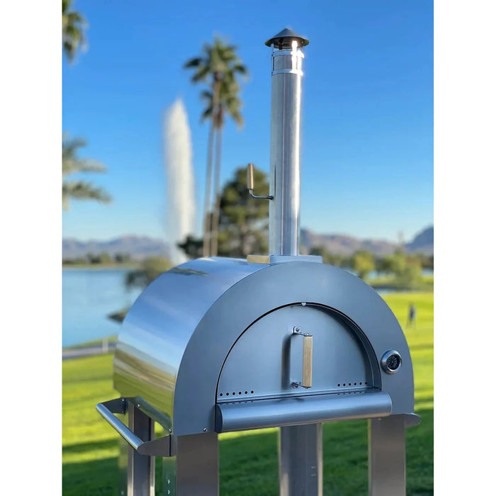 KoKoMo Grills 32-inch Stainless Steel Wood Fired Pizza Oven
