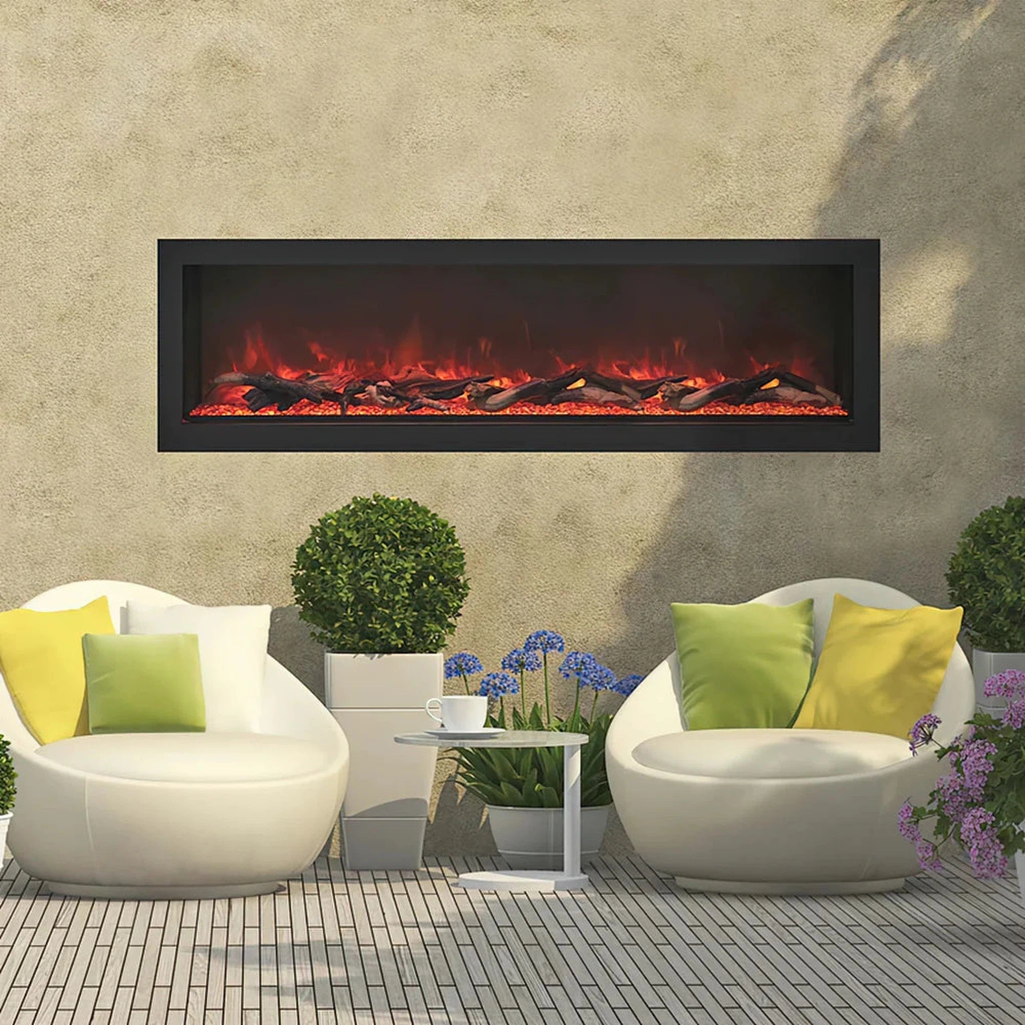Remii Deep - 12″ Deep Electric Fireplace
