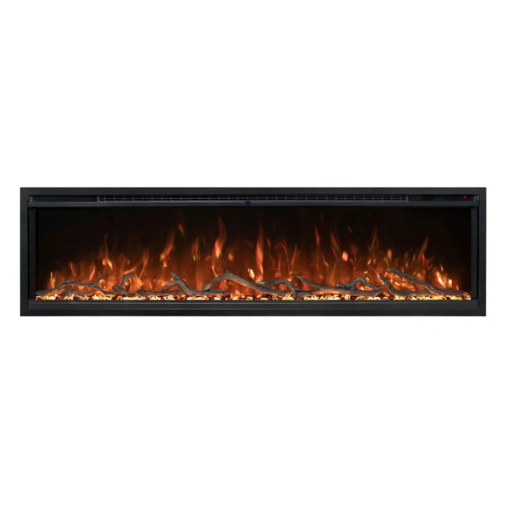 Modern Flames Spectrum Slimline Wall Mount/Recessed Electric Fireplace, 50", 60", 74", 100"