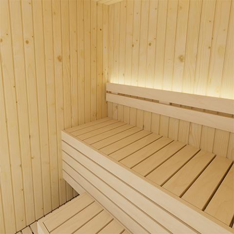 SaunaLife 2 Person Traditional Indoor Sauna | Model X2