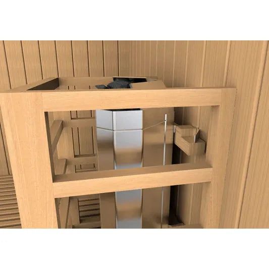Golden Designs "Osla" Edition 6-Person Traditional Steam Sauna - Canadian Red Cedar