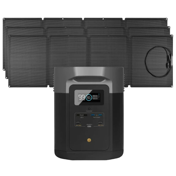 EcoFlow DELTA Max 2000 + 110W Solar Panel