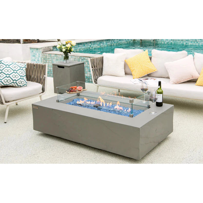 Elementi Plus METEORA Fire Table- Space Grey