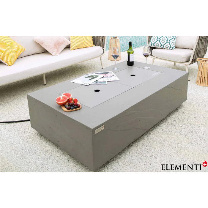 Elementi Plus METEORA Fire Table- Space Grey