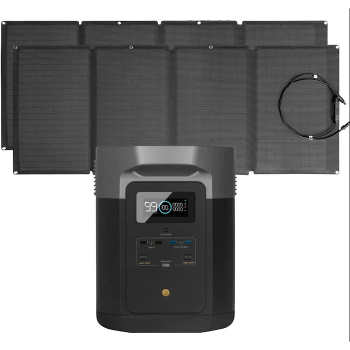 EcoFlow DELTA Max 2000 + 110W Solar Panel
