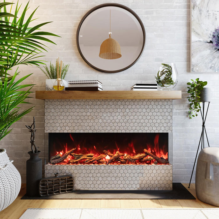 Amantii True View XL Deep - 3 Sided Electric Fireplace