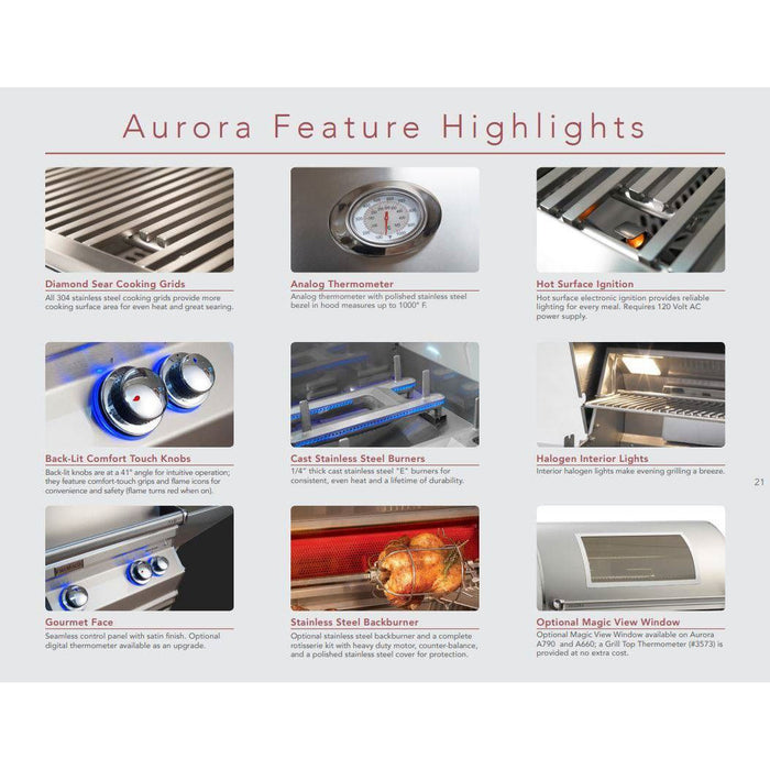 Fire Magic A790i Aurora Built-In Grill