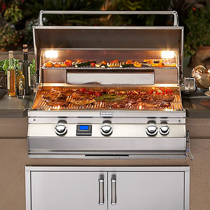 Fire Magic - Aurora A660i 30" Built-In Grill With Analog Thermometer