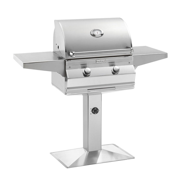 Fire Magic Multi-User CM430s Choice 24-Inch Gas Grill on Post- Bolt-Down