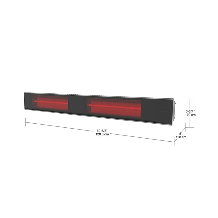 Dimplex DIR Series 51" Indoor/Outdoor Wall-Mounted Electric Infrared Heater (3000W 240V)