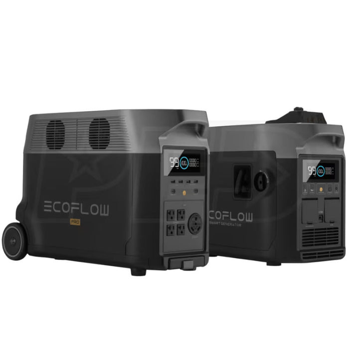 EcoFlow DELTA Pro + 1*Smart Generator (Dual Fuel) + Adapter