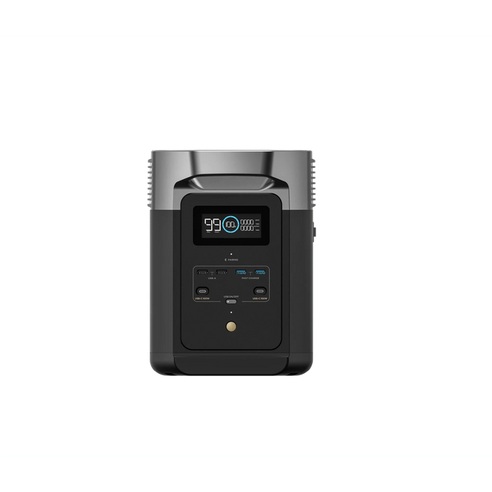 EcoFlow Quad Kit Package | DELTA 2 + DELTA 2 Smart Extra Battery + 4 x 100W Rigid Solar Panel + Complete Accessories