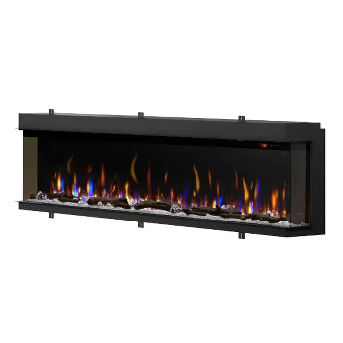Dimplex IgniteXL 100 Inch Electric Fireplace with Driftwood Log Kit