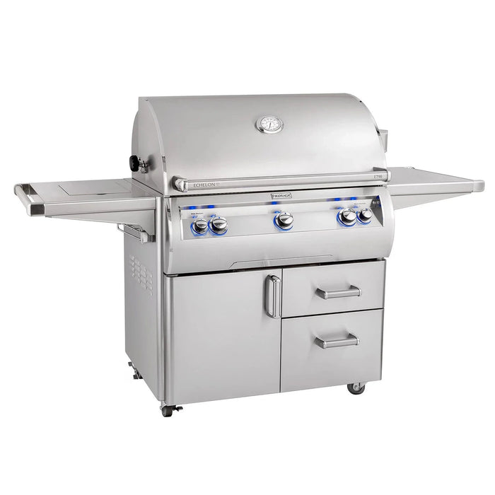 Fire Magic E790s Echelon Diamond 36-Inch Gas Grill on Cart with Digital Thermometer