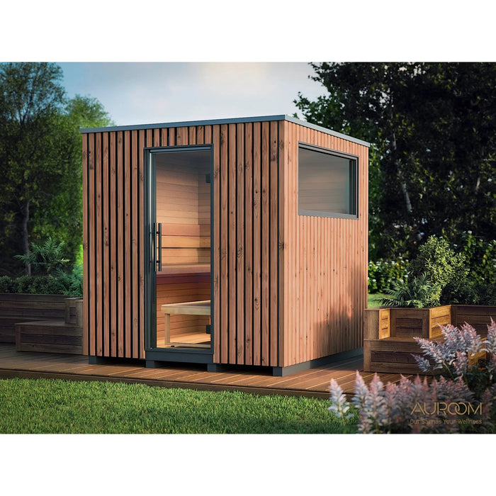Auroom Garda Outdoor Cabin Sauna | Translucent White