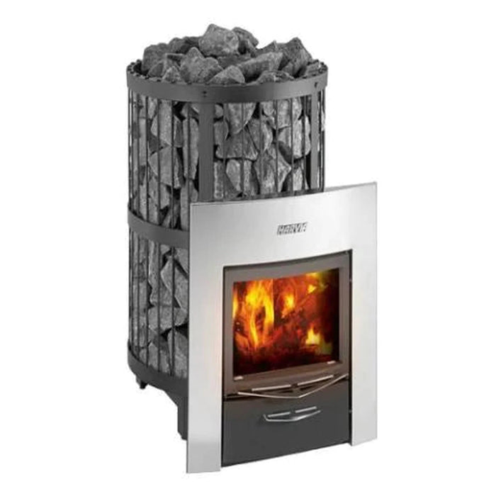 Harvia Legend 240 Duo Wood Burning Stove/Fireplace Combo