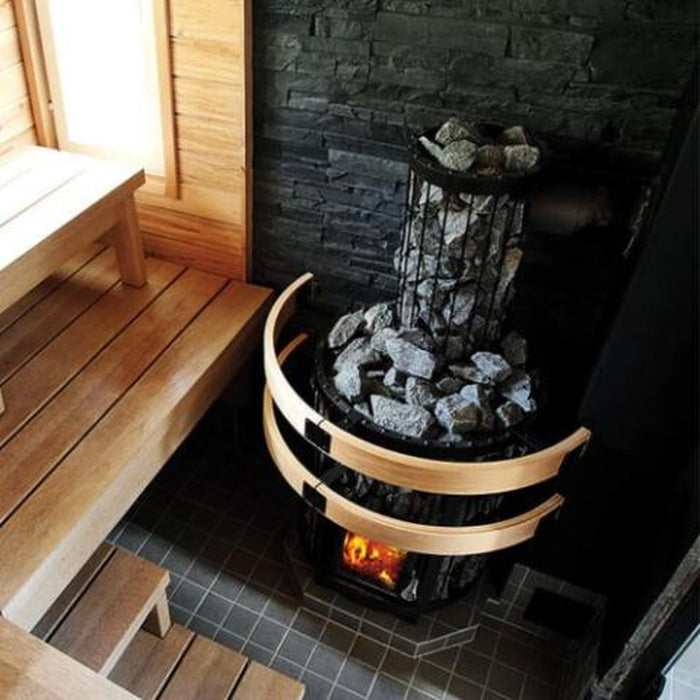 Harvia Legend Series Sauna Wood Burning Stove/Fireplace Combo | 300DUO