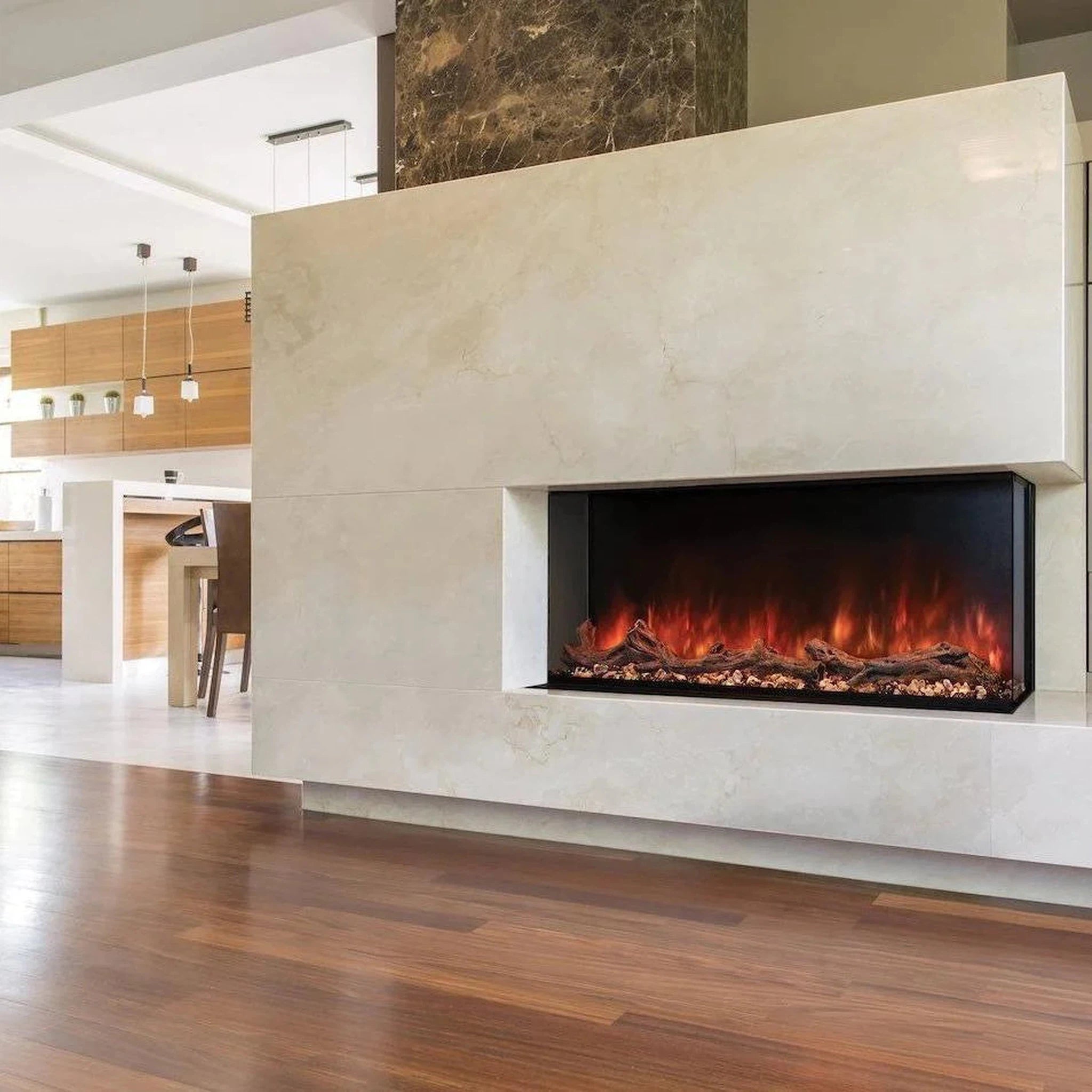Modern Flames Landscape Pro Multi-Sided Built-In Electric Fireplace, 44", 56", 68", 80", 96", 120"