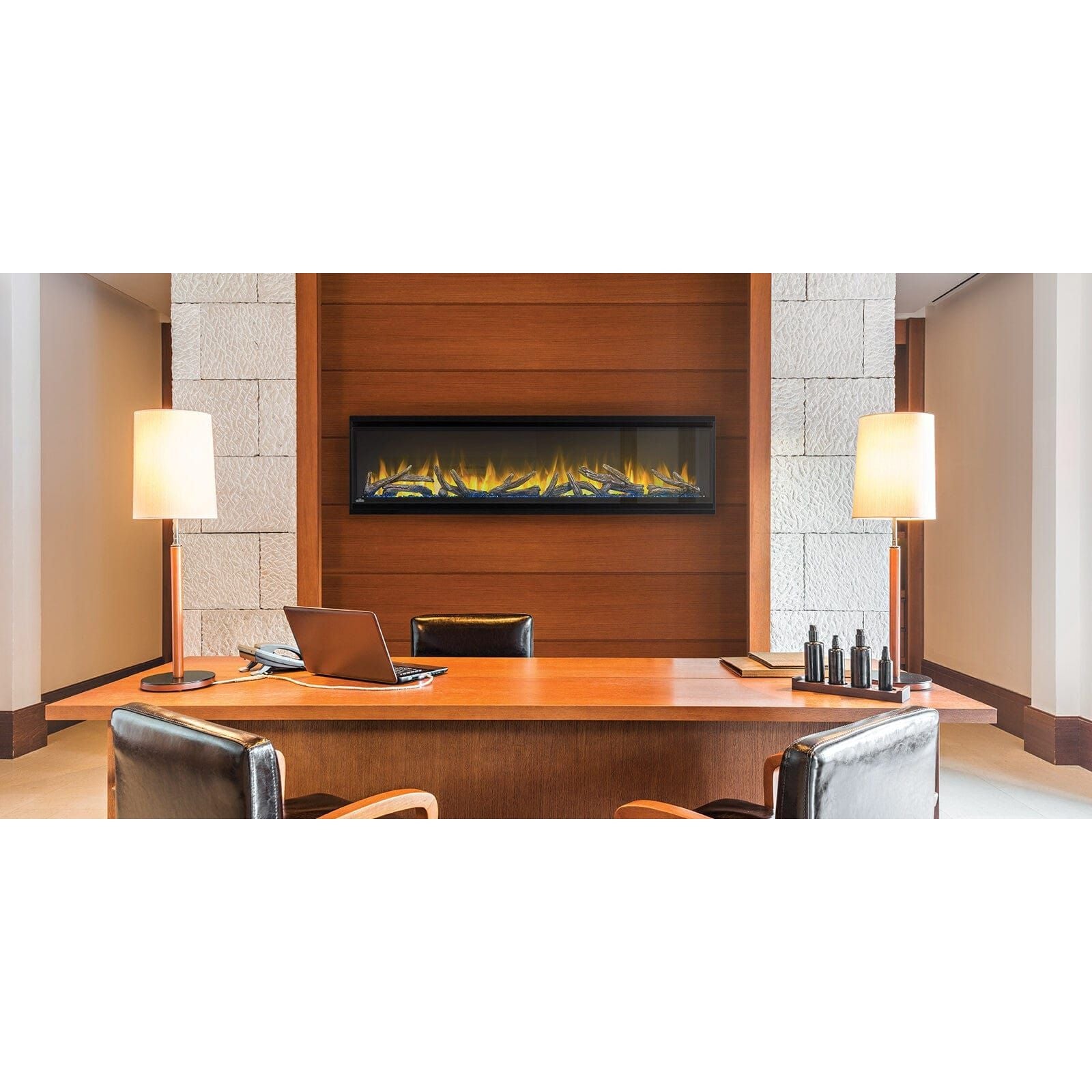 Napoleon 42 Inch Alluravision Deep Series Wall Hanging Electric Fireplace