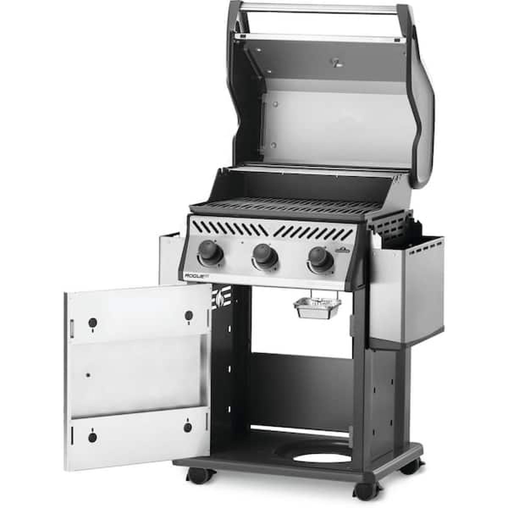 Napoleon Rogue XT 425 SIB Freestanding Gas Grill with Infrared Side Burner