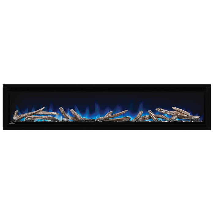 Napoleon Alluravision 74" Wall Mount Electric Fireplace - Deep