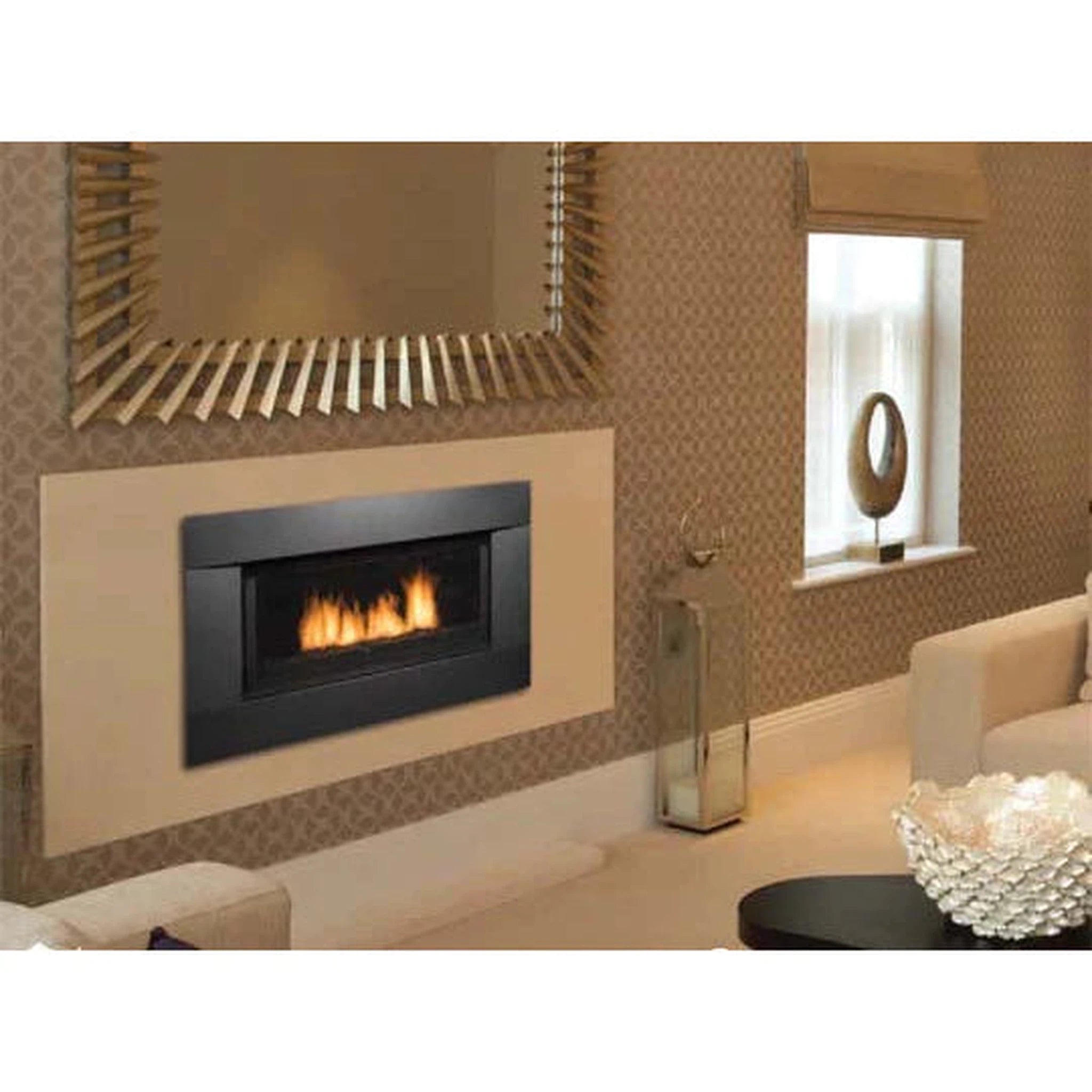 Sierra Flame Newcomb 36" Linear Gas Fireplace