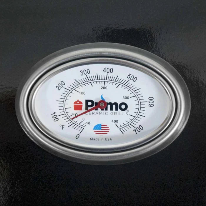 Primo CXLH Extra Large Oval Ceramic Charcoal Kamado Grill Head