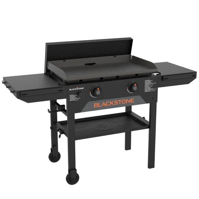 Blackstone Original 28” Propane Griddle w/ Hard Cover, 2-Burner Outdoor Flat Top