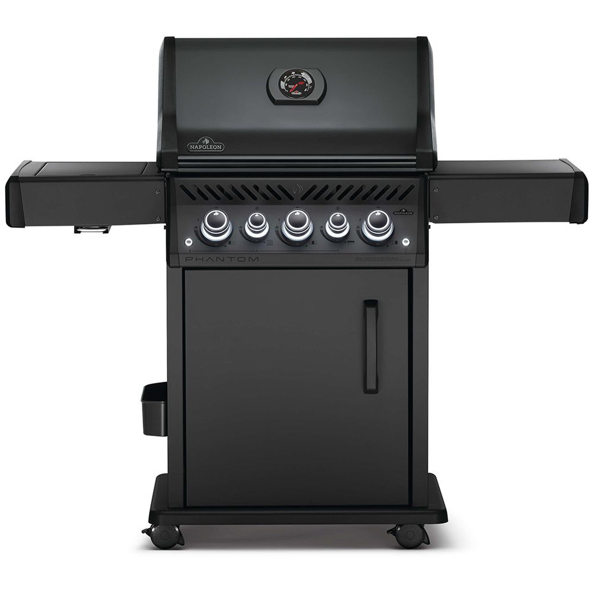Napoleon Phantom Rogue SE 425 RSIB Freestanding Gas Grill with Infrared Rear & Side Burners - Matte Black