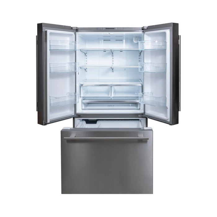 450 Series 36 Inch Stainless Steel French Door Refrigerator